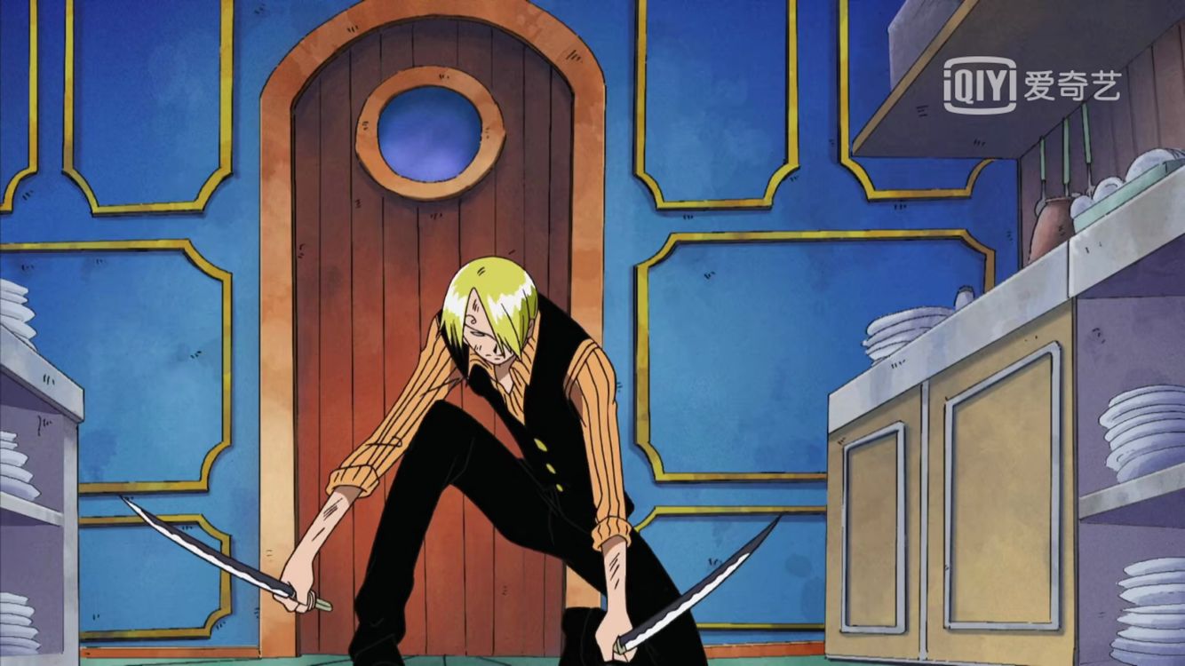 海贼王:山治也会"二刀流",拿起刀的山治,毫无违和感