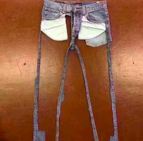 最奇葩的5件女生牛仔裤,第四件完全理解不了,最后一件无人敢穿