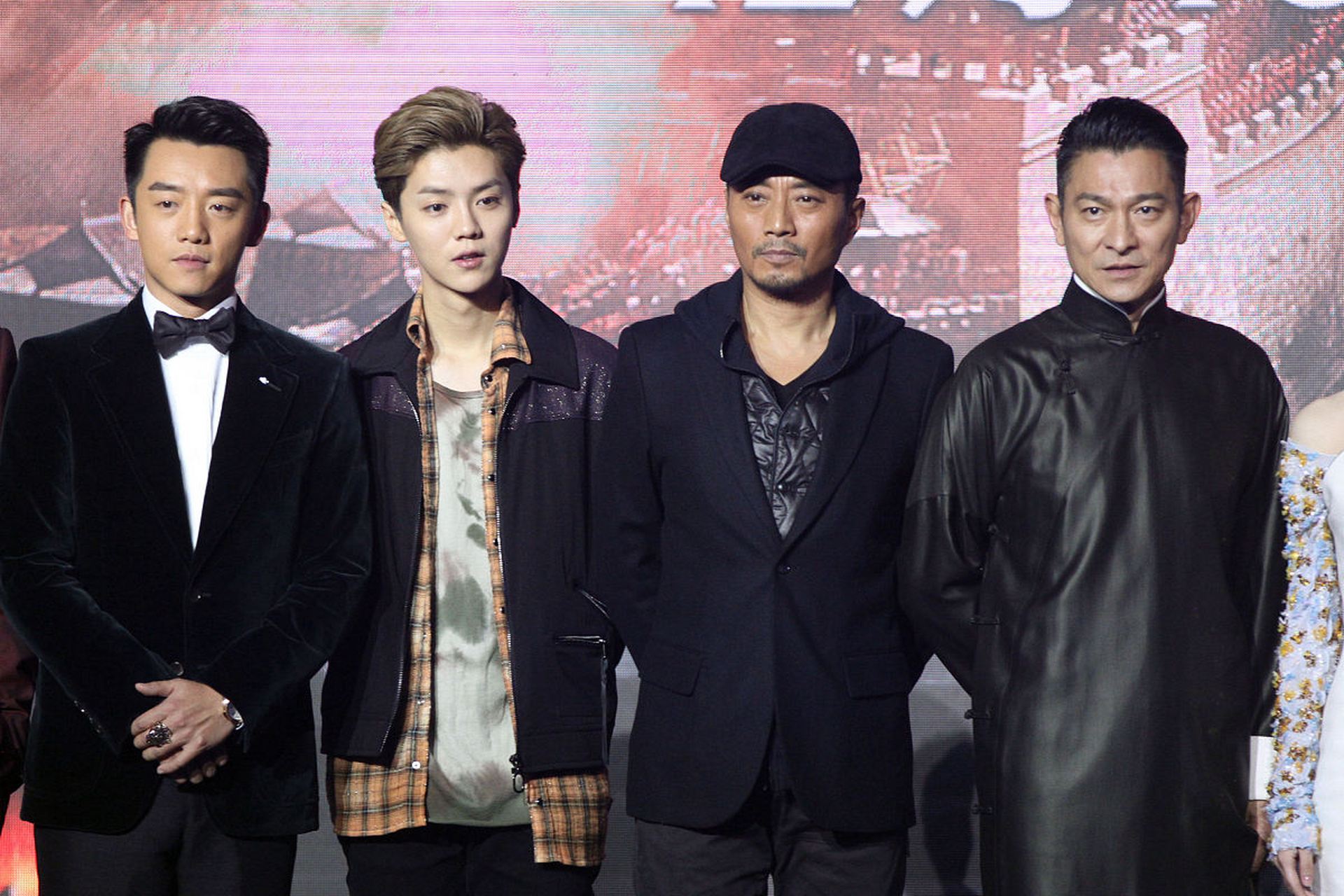 鹿晗,郑恺和张涵予的官方身高都是178,但是和174的刘德华同框,好像都