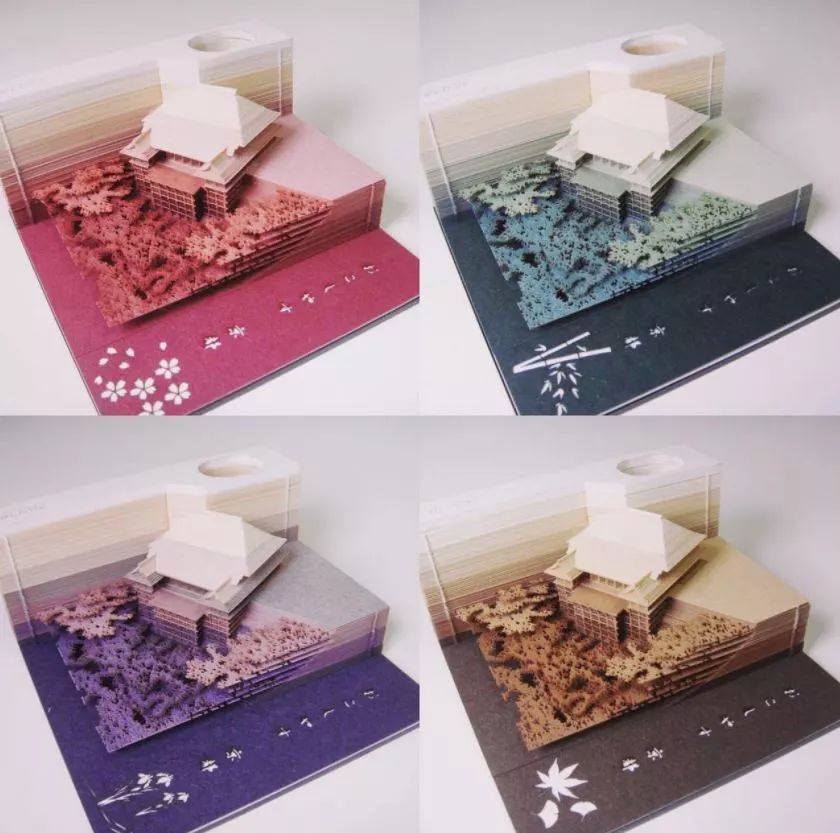 日本推出纸雕便利贴,每撕一张都是惊喜,已经卖到断货!太漂亮了