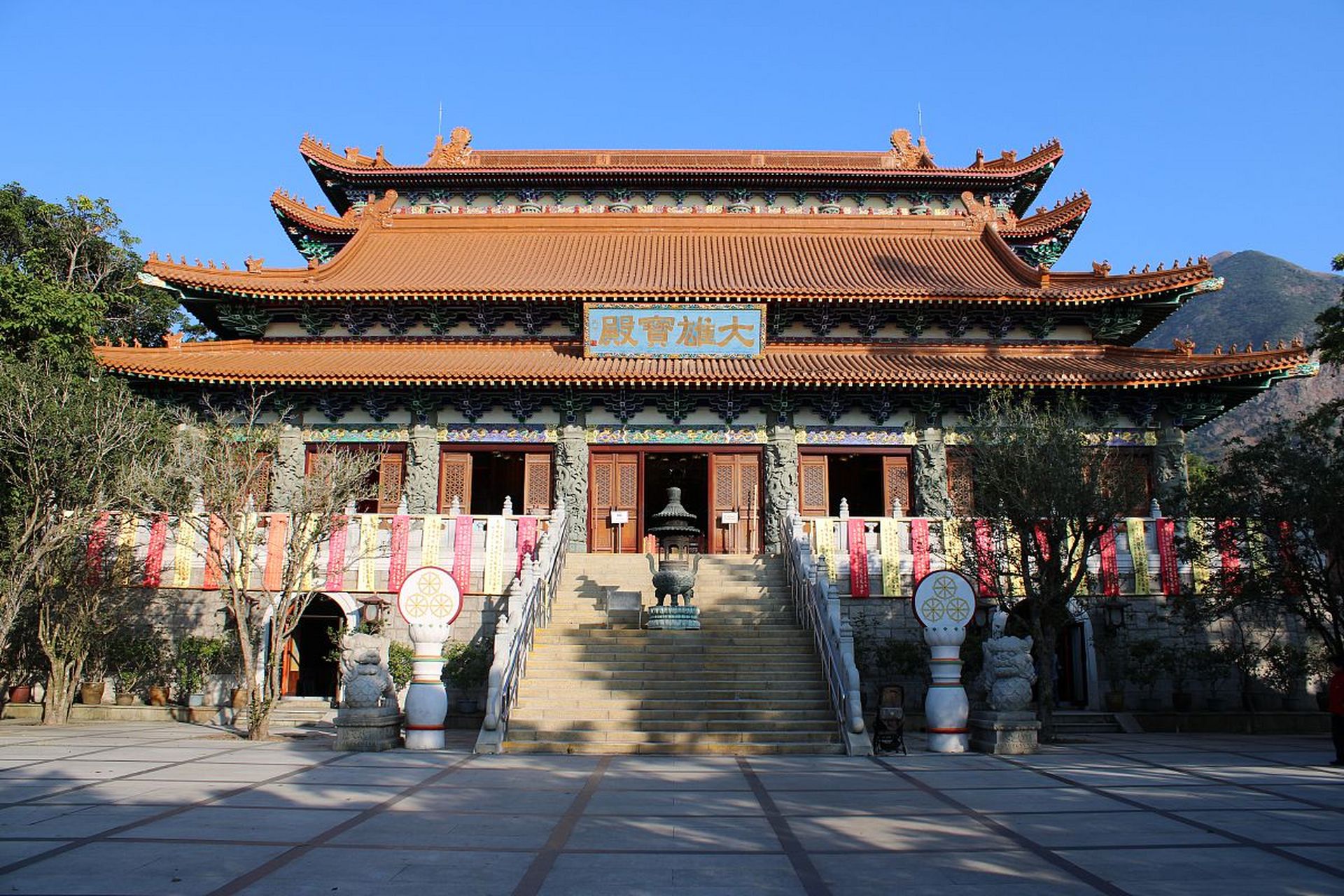 湖南秋天的美丽在#乐享周末分享吧# 开福寺得以绽放.