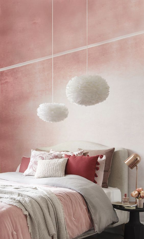 渐变色墙面,你要不要试一下?