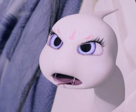 杨紫《天乩》里小白蛇模样惹争议,像牙膏,像小蝌蚪,偏偏不像蛇