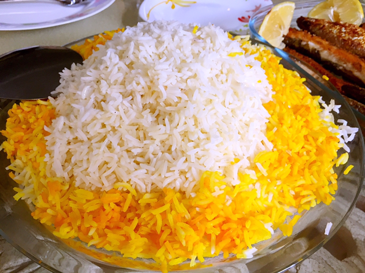 伊朗藏红花米饭图片