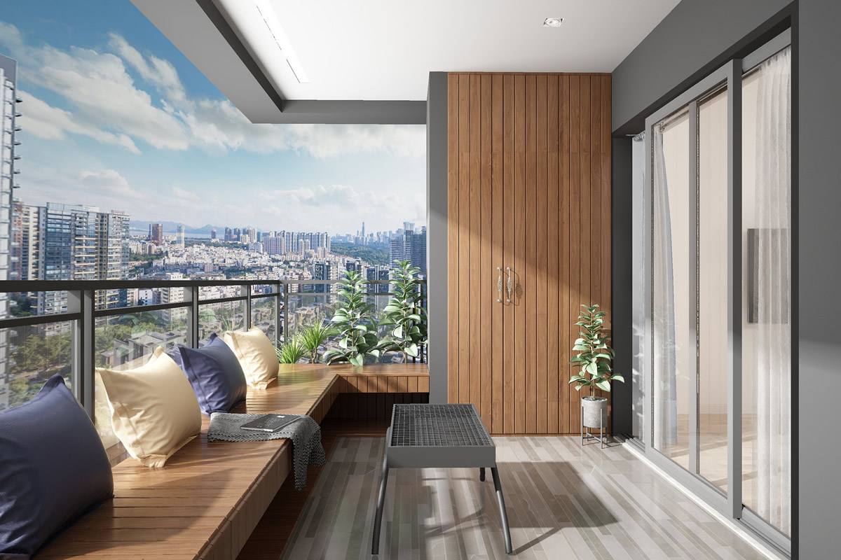 「雅腾家居课堂」阳台洗衣柜如何设计?这6个实用细节一定做到位