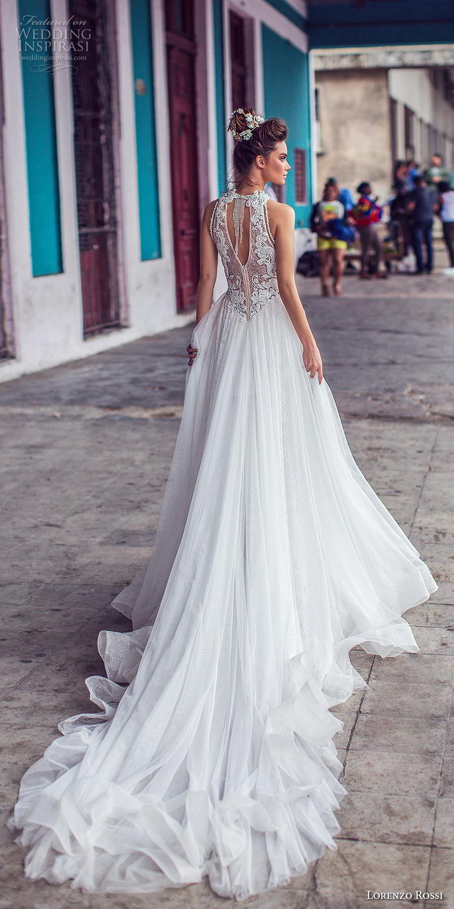 lorenzo rossi 2018婚纱礼服 "哈瓦那"新娘运动
