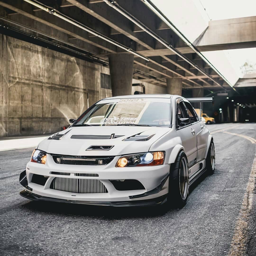 翼神evo也可以这样去爆改,回头率绝对提升!