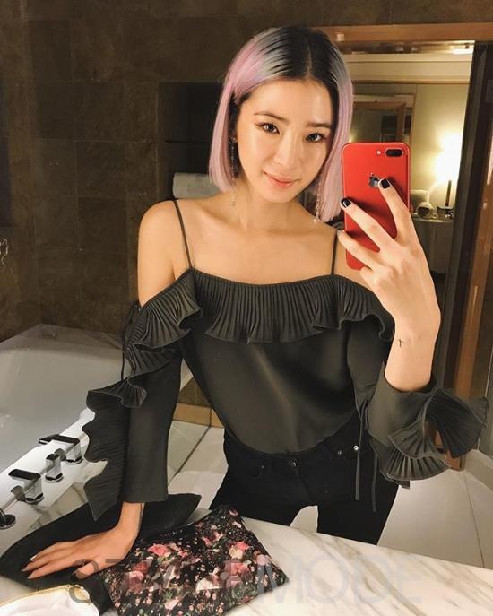 韩国时尚博主irene kim,彩虹头开启的开挂时髦!