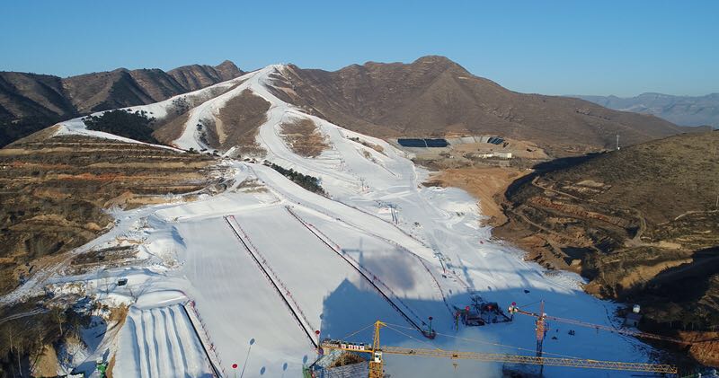 保定丰台滑雪场图片