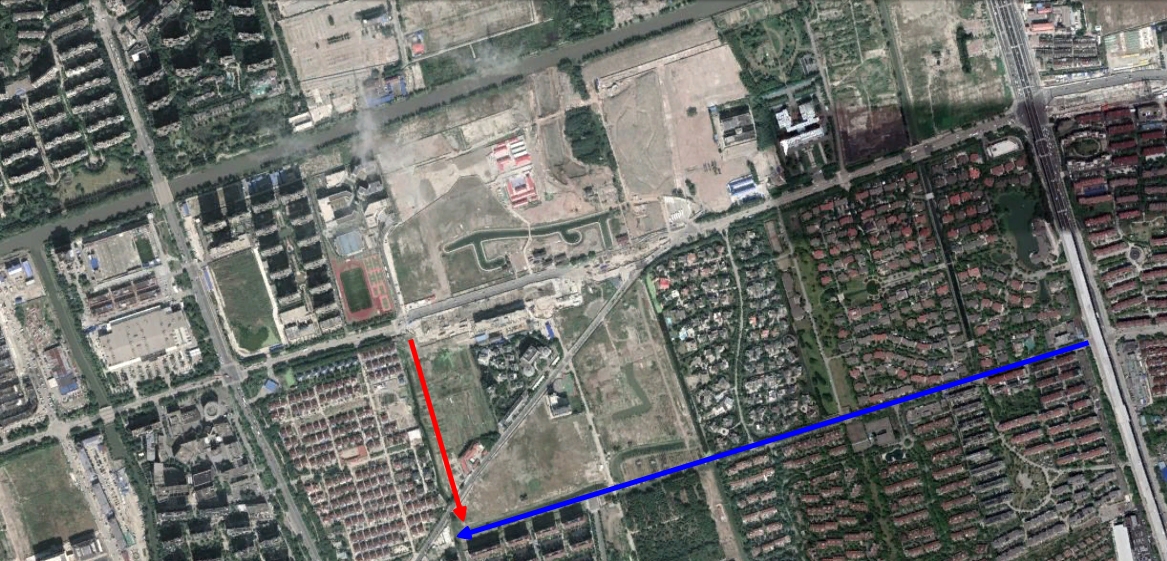 上海市闵行区准备在梅陇新中心建设务本路,连通景联路和银都路