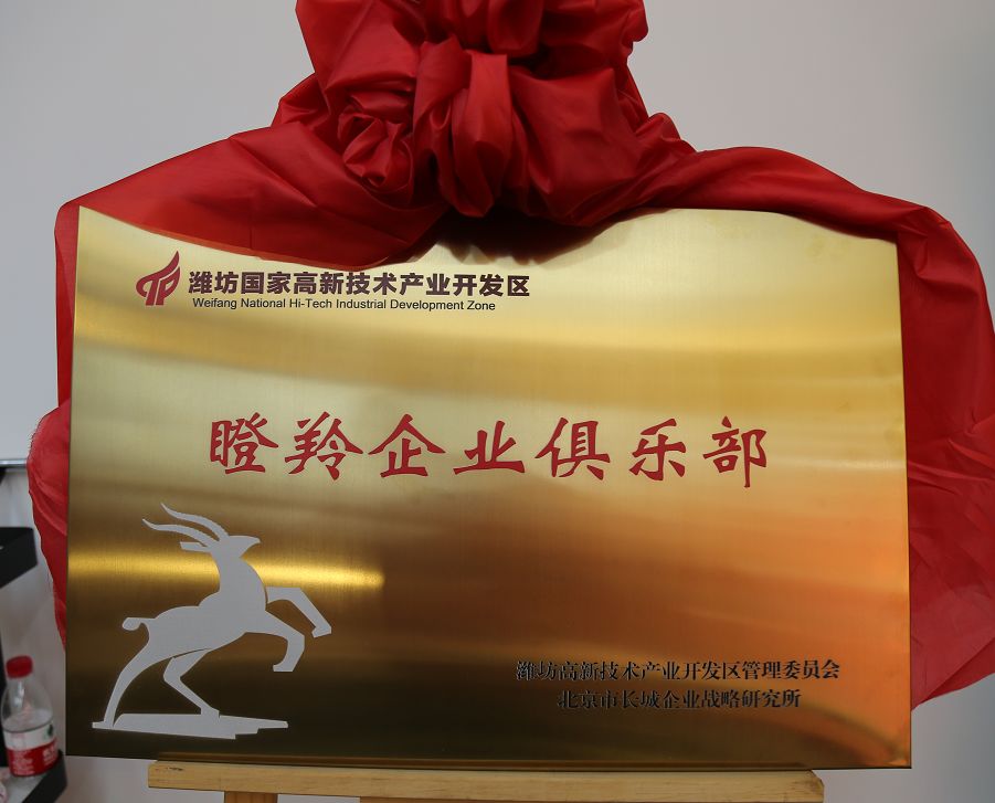 潍坊高新区2019年度瞪羚计划启动