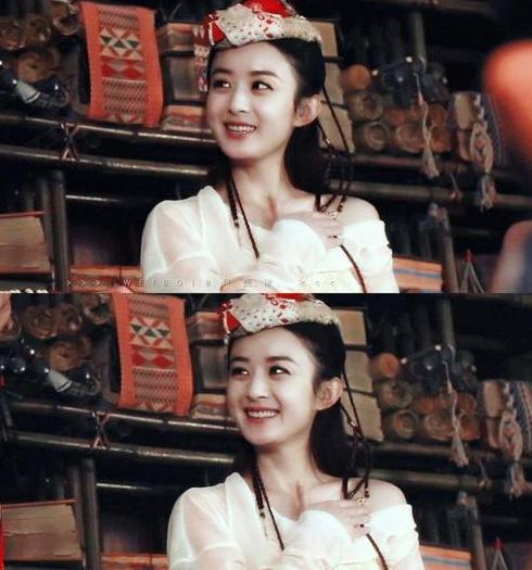 赵丽颖《女儿国》解锁新技能,用三张剧照"讲"完一段初恋故事