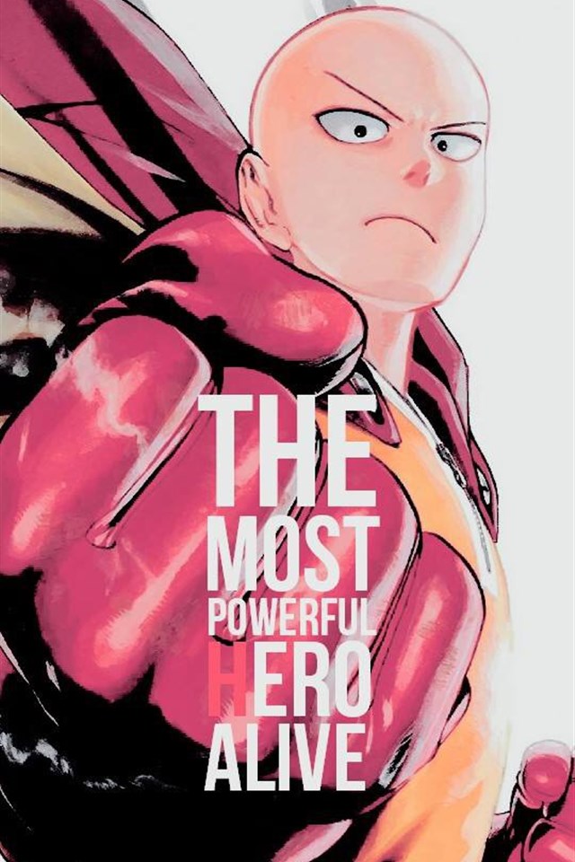 宇宙第一帅男——光头三三琦玉主题动漫高清手机壁纸