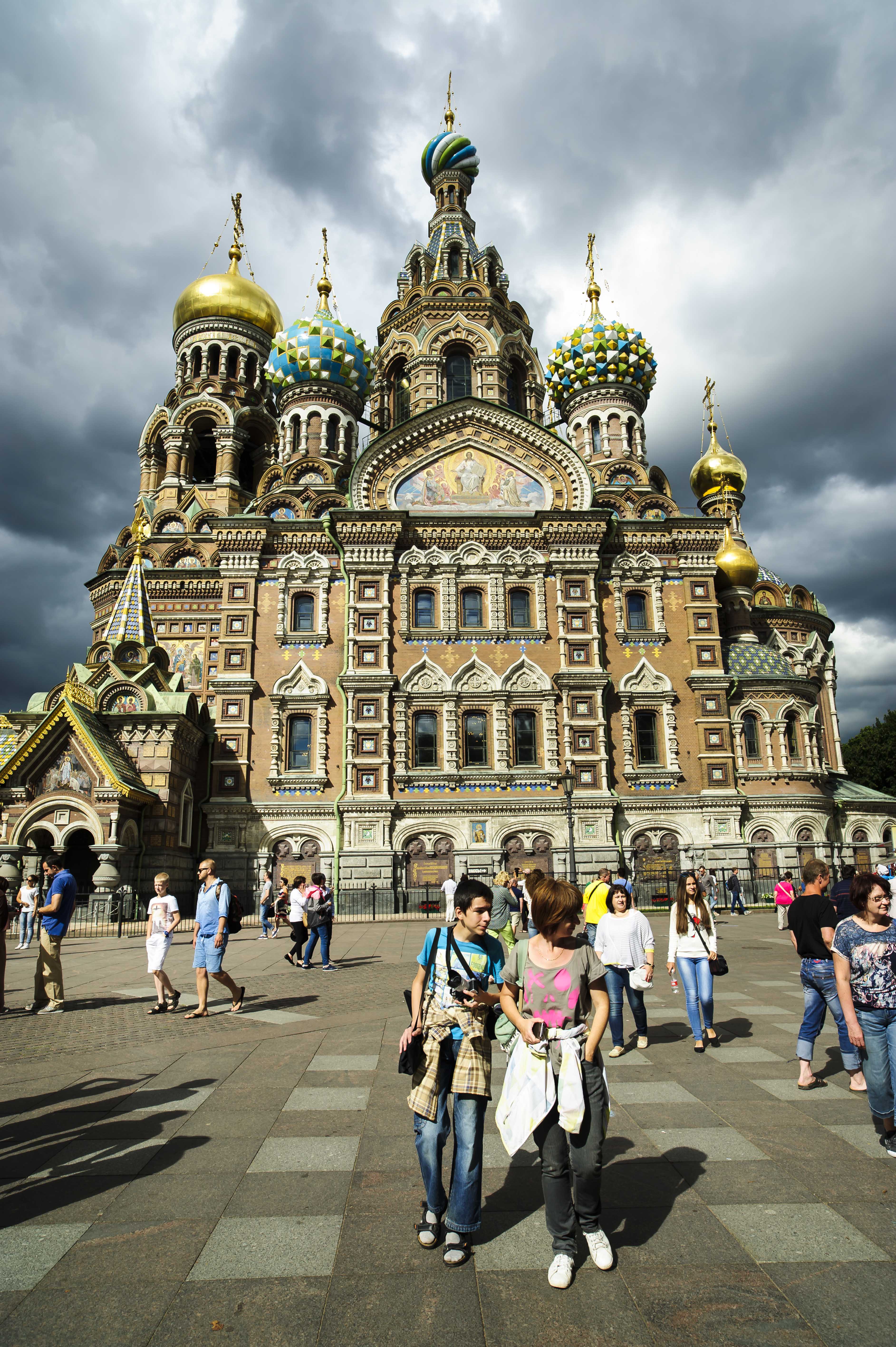 圣彼得堡,涅瓦大街上美丽的风光让我流连