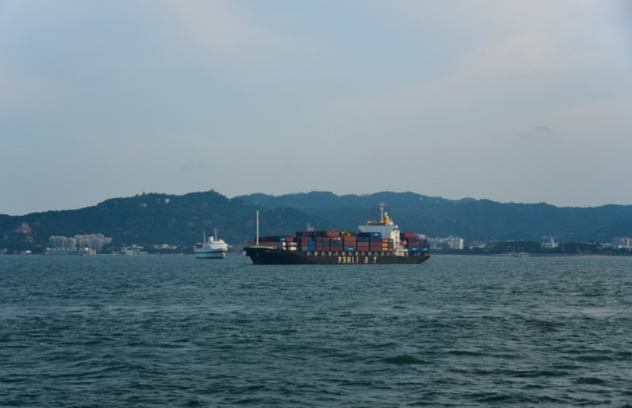 廈門金門水域,海上看金門島及附屬島嶼,廈門島,鼓浪嶼