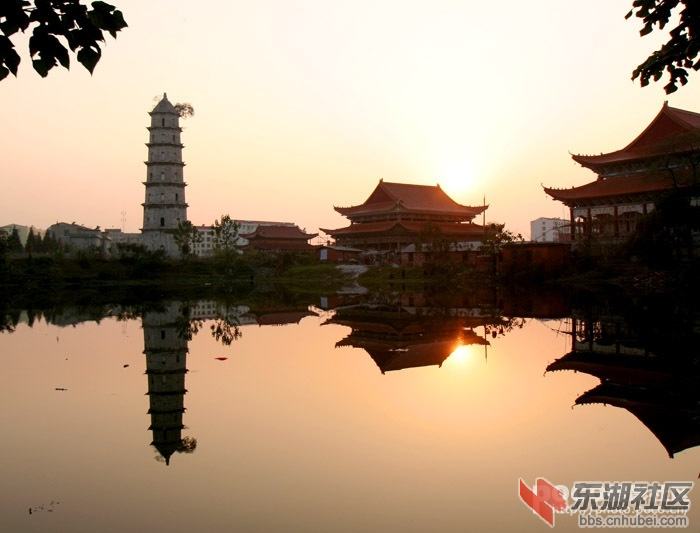 历史悠久的黄州宝塔公园