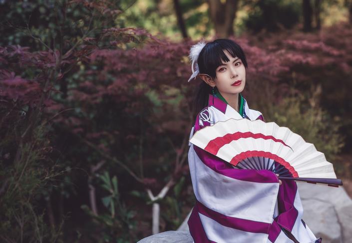 犬夜叉cos,网友:夭寿咯!杀殿怎么可以和奈落去小树林?