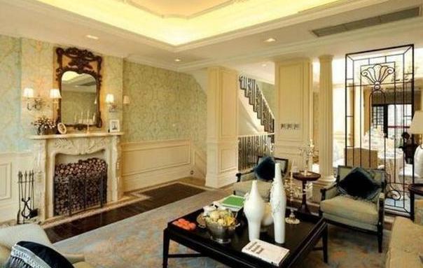 带你看看邓超的豪宅:欧式装修风格,还设计了小复式的户型