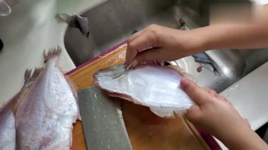 鱼王驾到 剥皮鱼 一种需要剥皮才好吃的鱼 油炒炖汤再刺身 好吃的