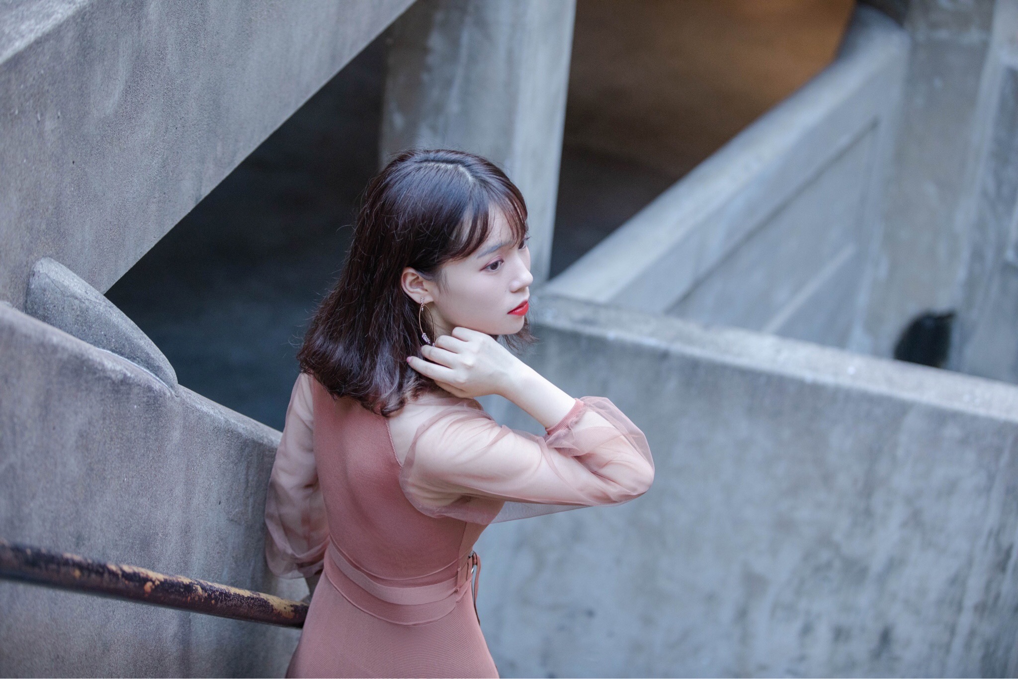 人像摄影 笑起来甜甜的小媳妇