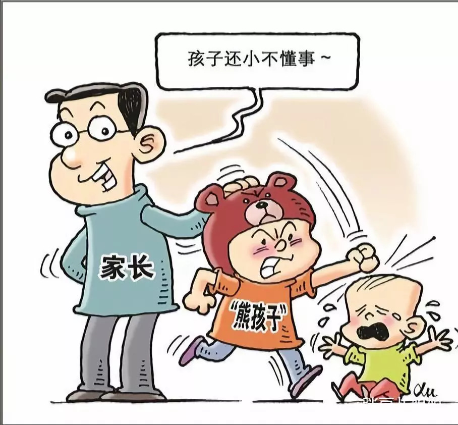 您可以纵容孩子恶意"欺负人",但我没这个义务!