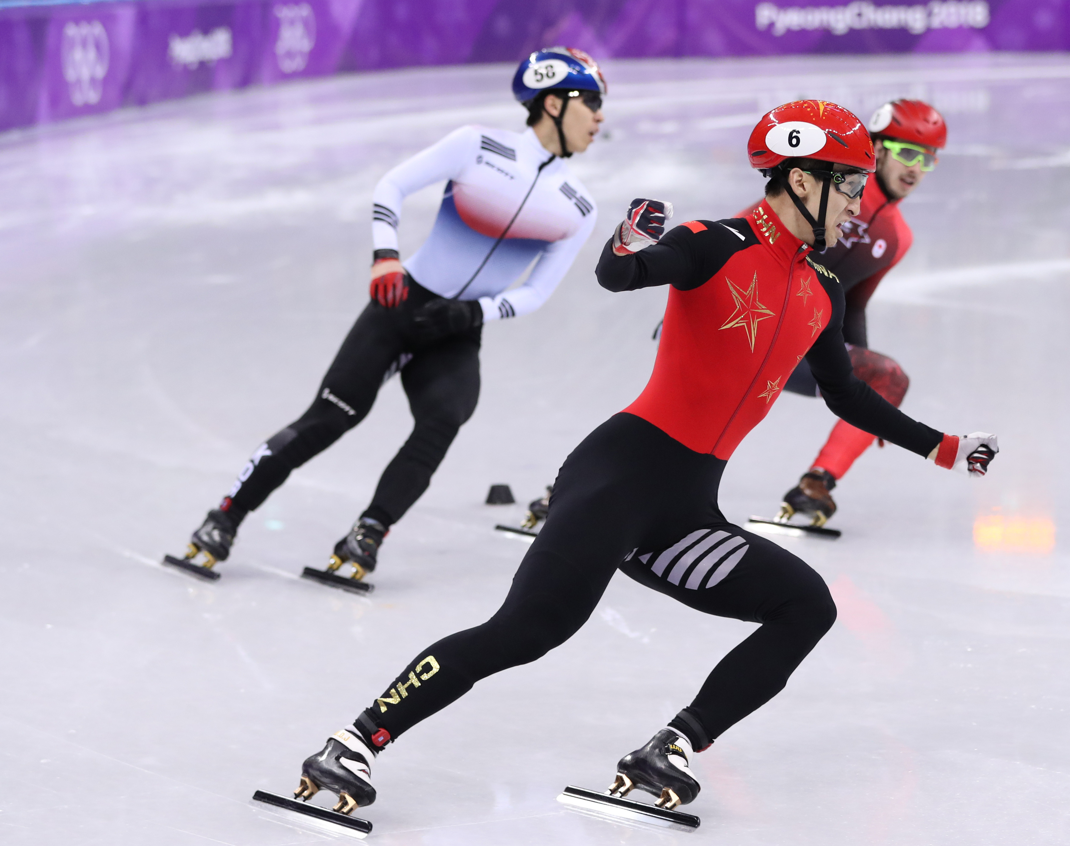 (冬奥会)(22)短道速滑——男子500米:武大靖破世界纪录夺冠