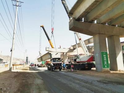 109国道忠和傅家窑立交至八里湾段改扩建项目复工