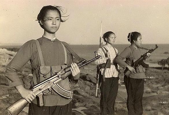 60年代女民兵图片图片