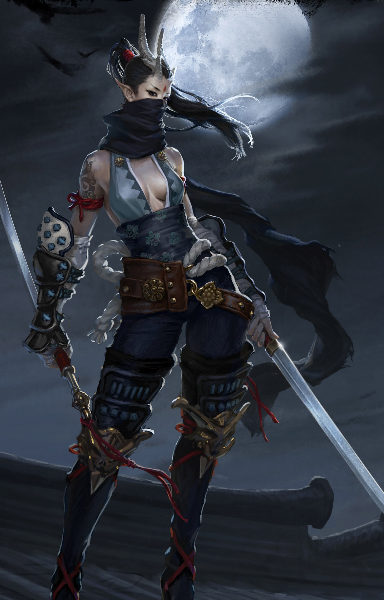 斗战神游戏原画作品欣赏