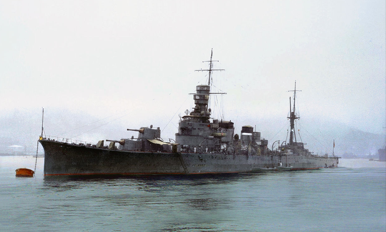二战日本重巡洋舰盘点,在美国海军的打击下基本全军覆没!