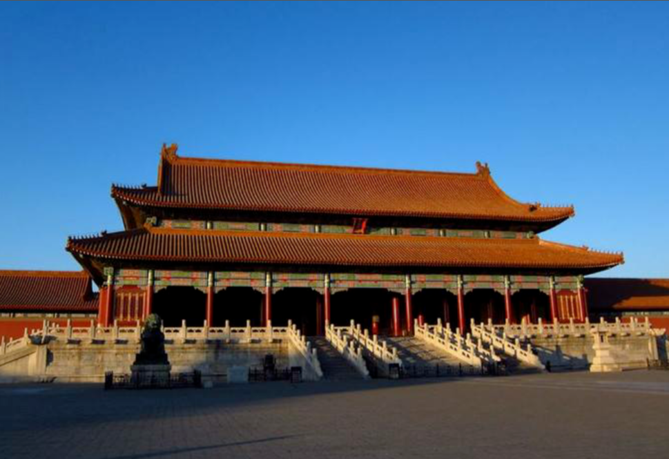 历史文化景区的典范,雄伟壮观的古代建筑,北京故宫当