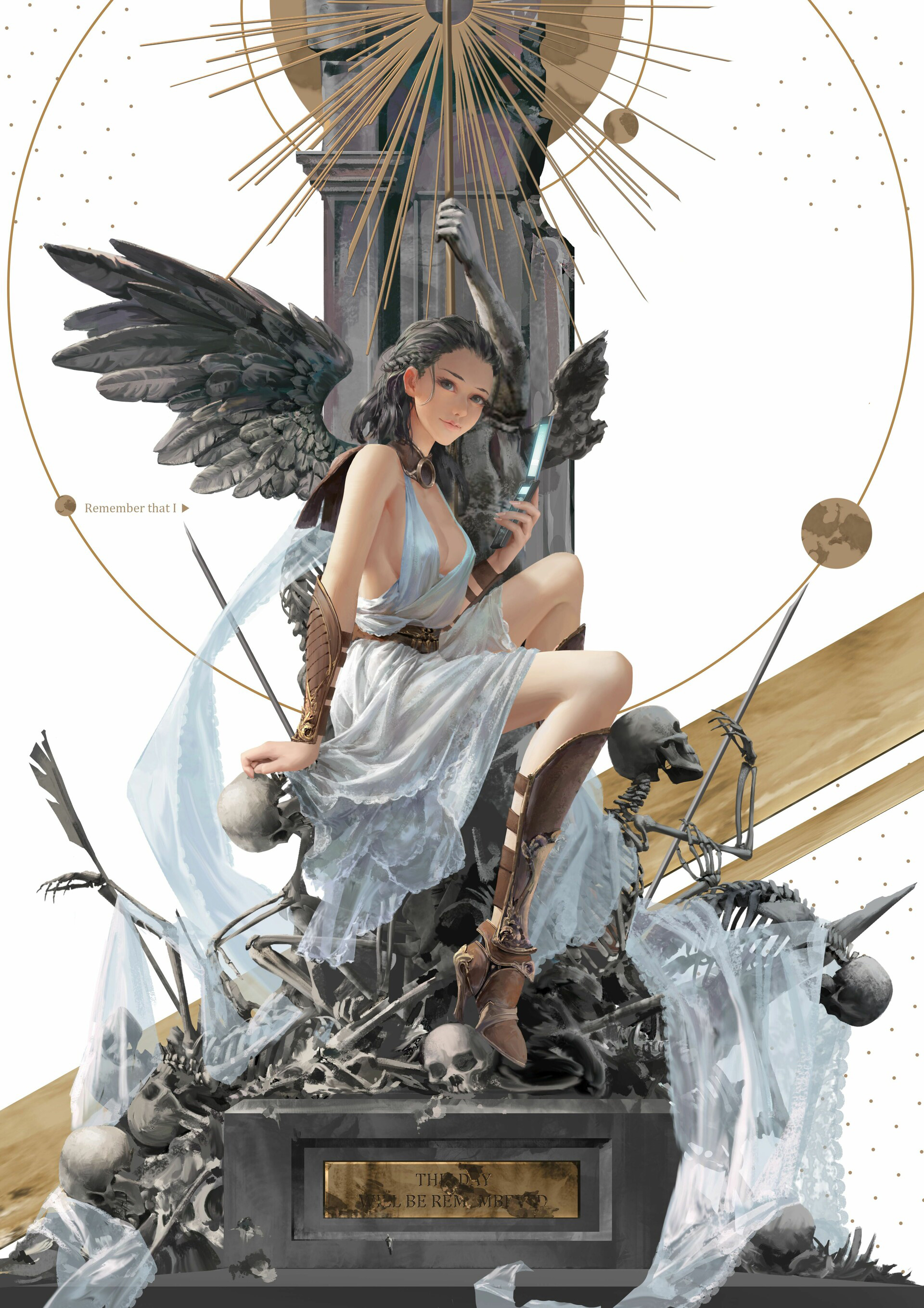 画风写实光影漂亮的插画作品欣赏 转载自百家号作者:何呵漫画