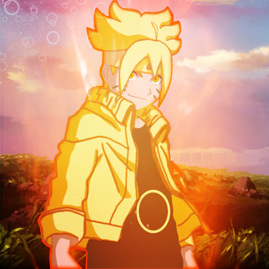 火影忍者:当主角开启九尾模式后,漩涡鸣子美如画,小樱最帅气!