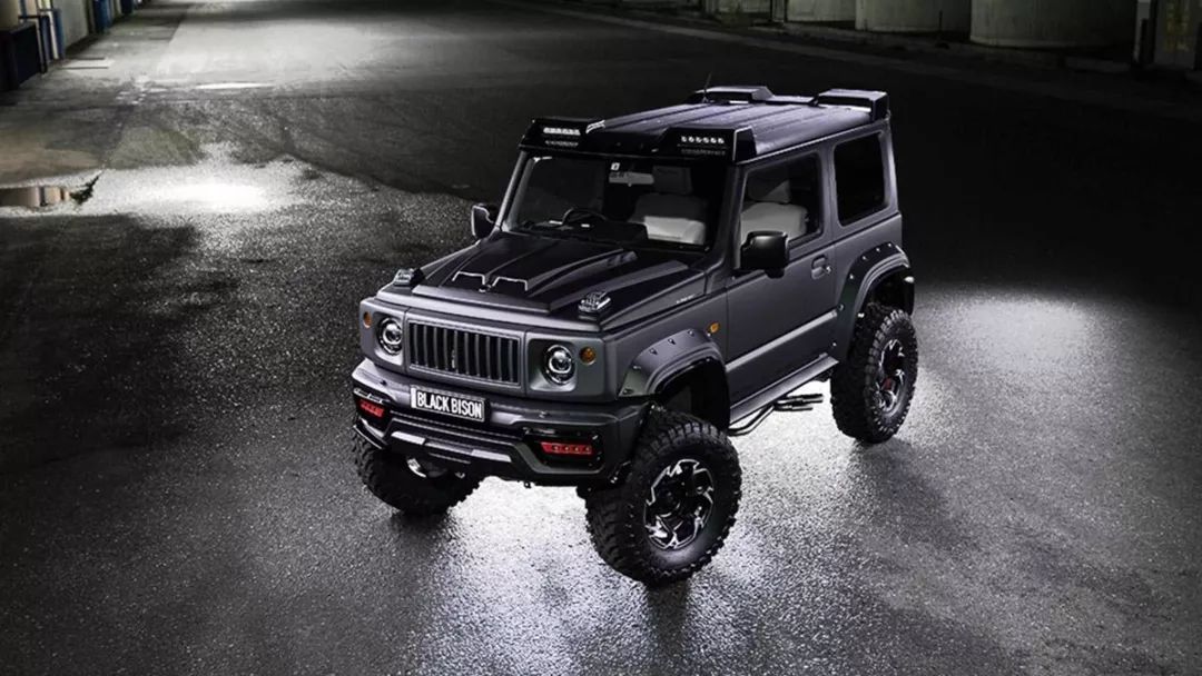 呆萌黑武士 铃木吉姆尼改装案例