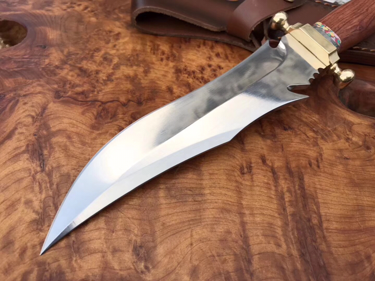 西部猎刀 ,高档华丽的全 长: 32cm刃 长: 17cm刃 宽: 4.