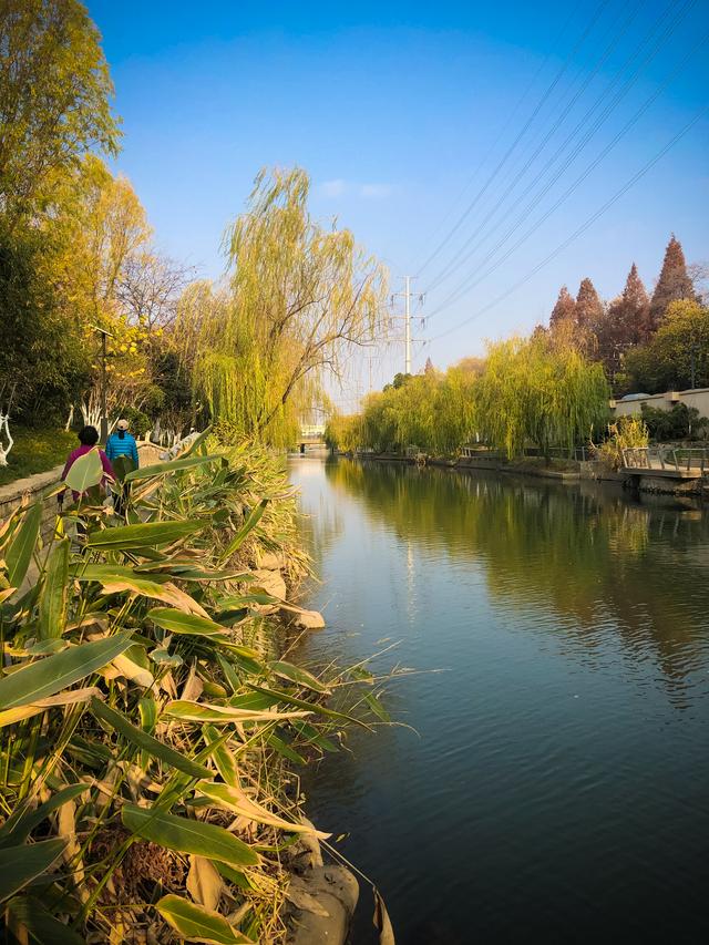 南京金川河旧貌换新颜两岸风景如画