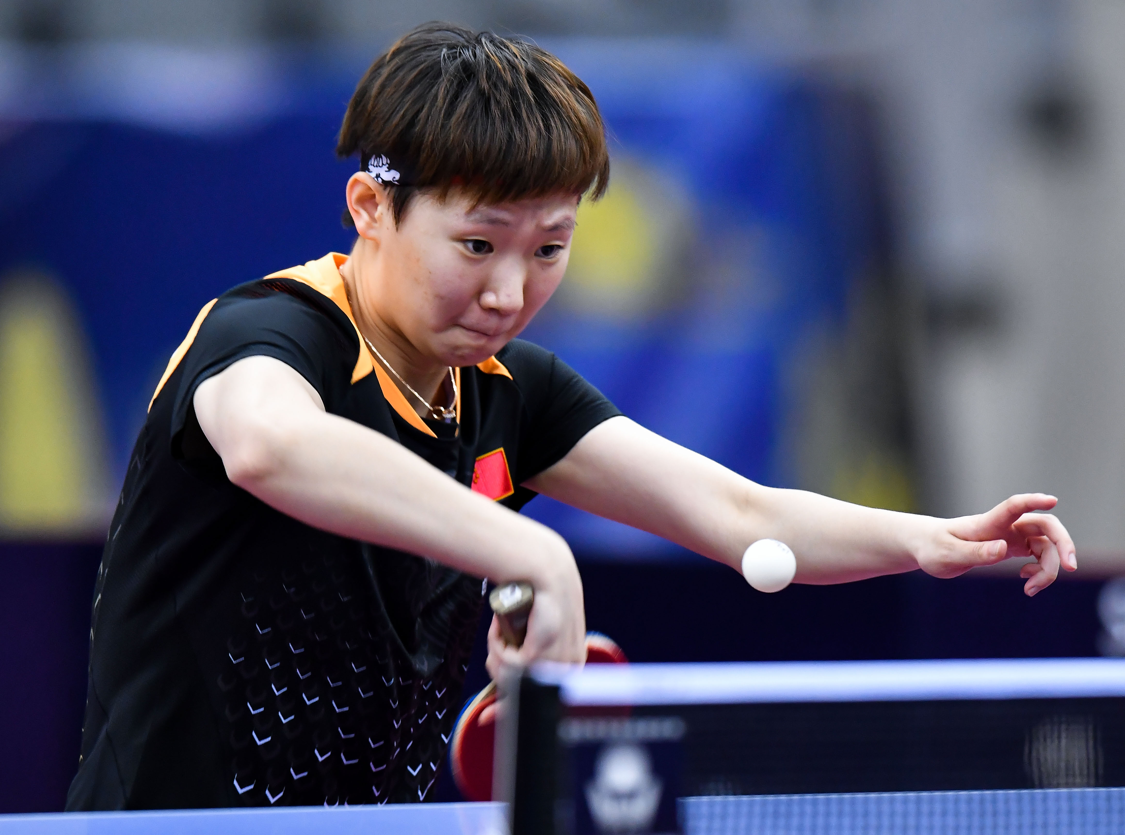 乒乓球——卡塔尔公开赛:王曼昱晋级四强(3)