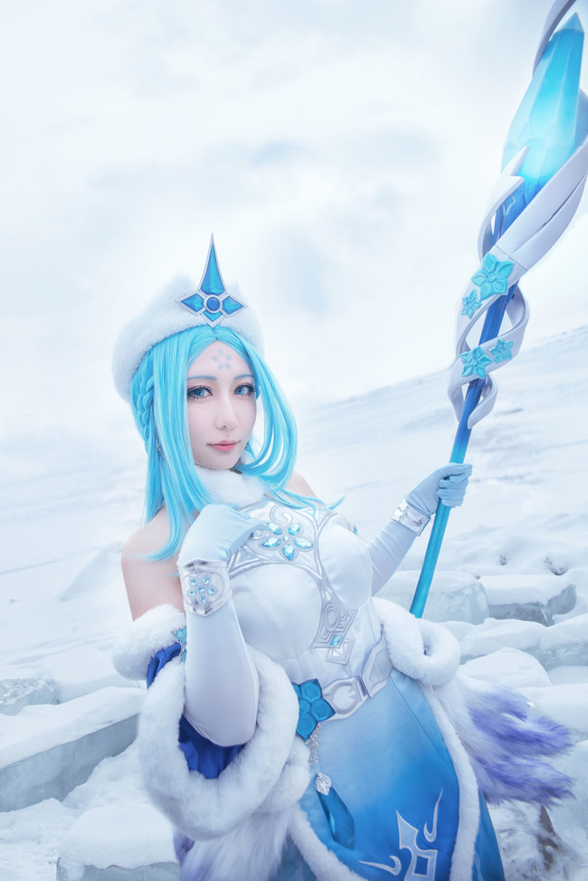 王者荣耀王昭君cosplay,简直美翻了