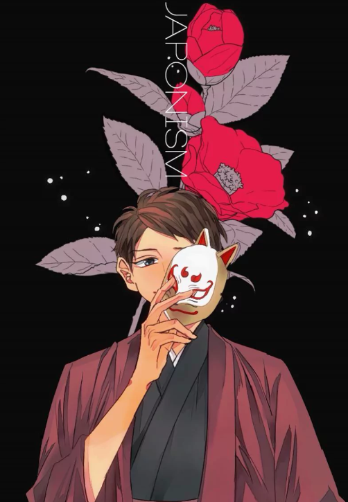 动漫面具壁纸:每一个少年都有专属的面具,却意义不相同