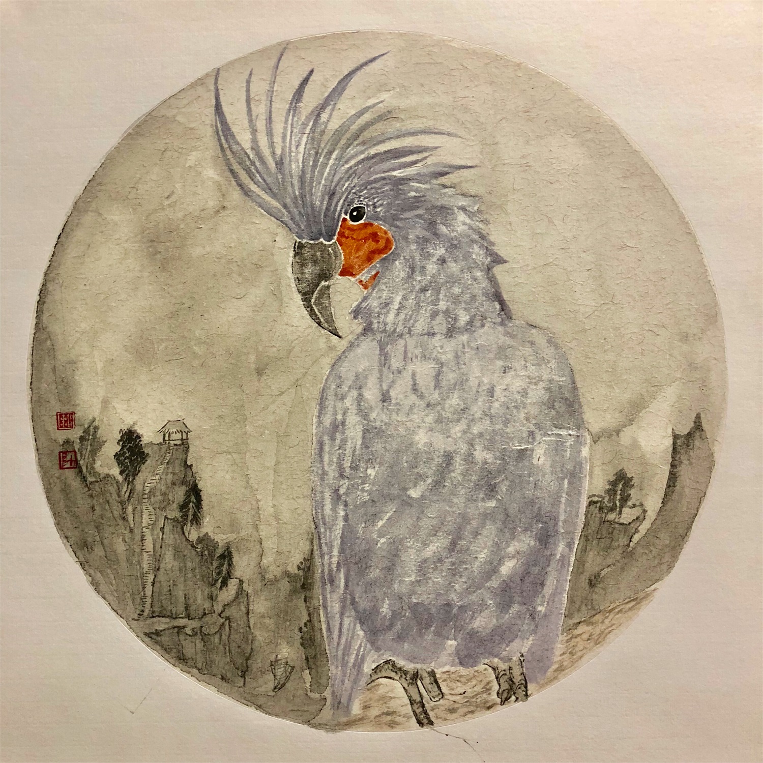 「百度百家」青年画家刘帅 当代水墨画作品欣赏