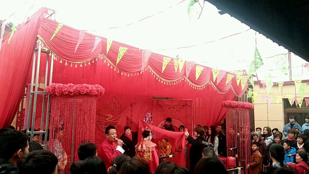 诗词添喜庆,婚礼醉农家!