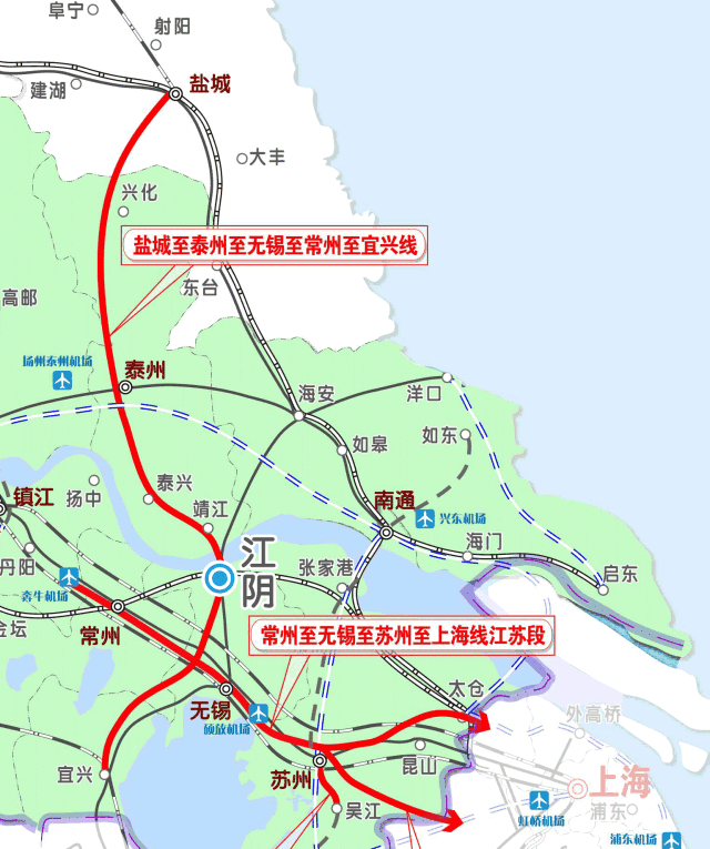 江阴高铁线路示意图图片