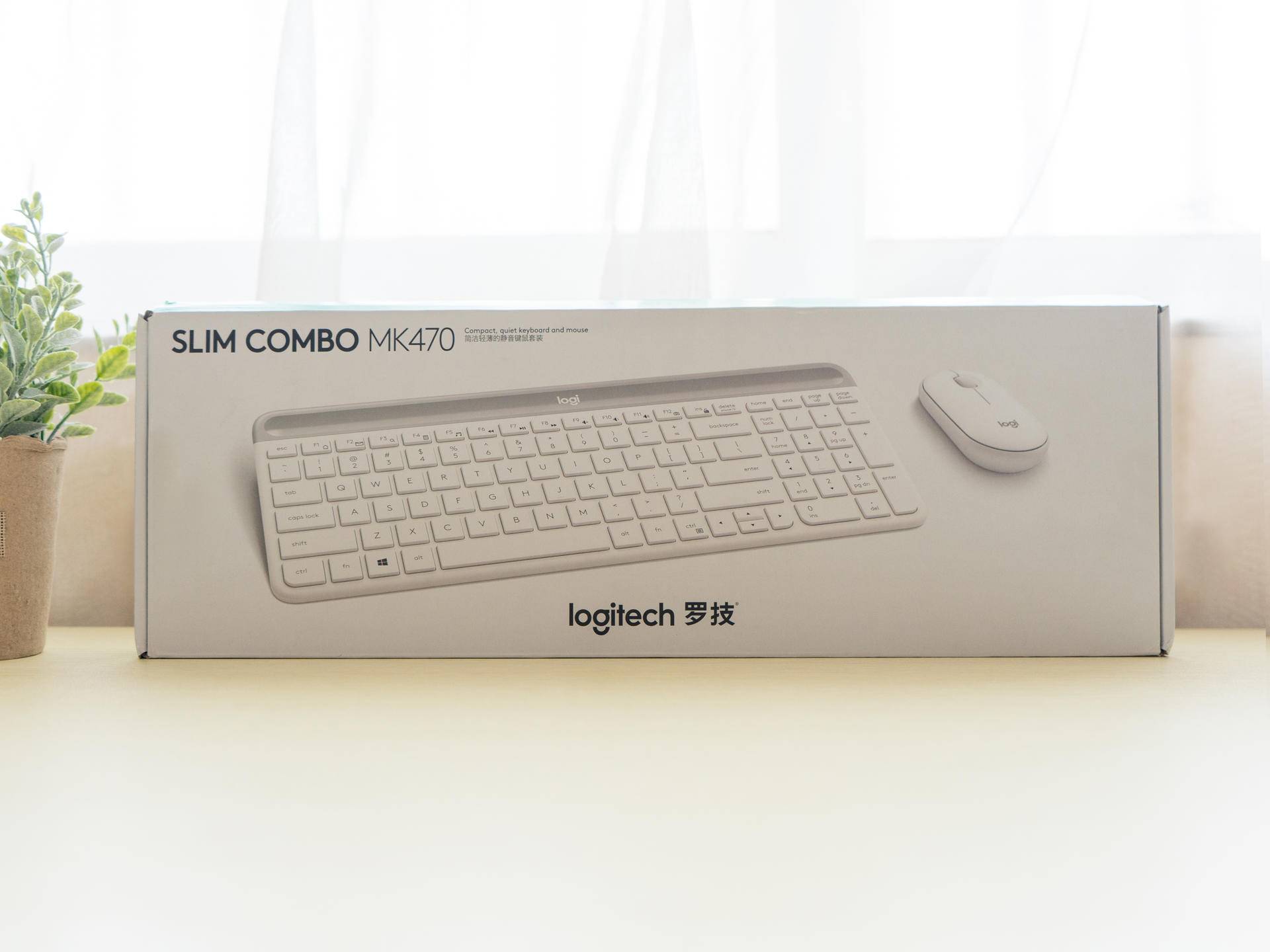 极简纤薄高颜值,罗技mk470无线键鼠套装
