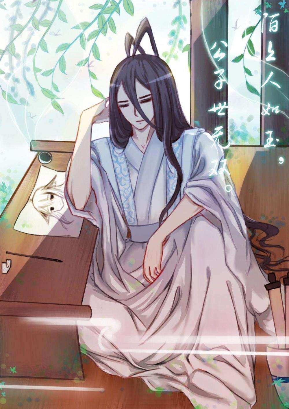 第一个:东方月初 东方月初的呆毛是祖传的,也是所有动漫人物中引用最