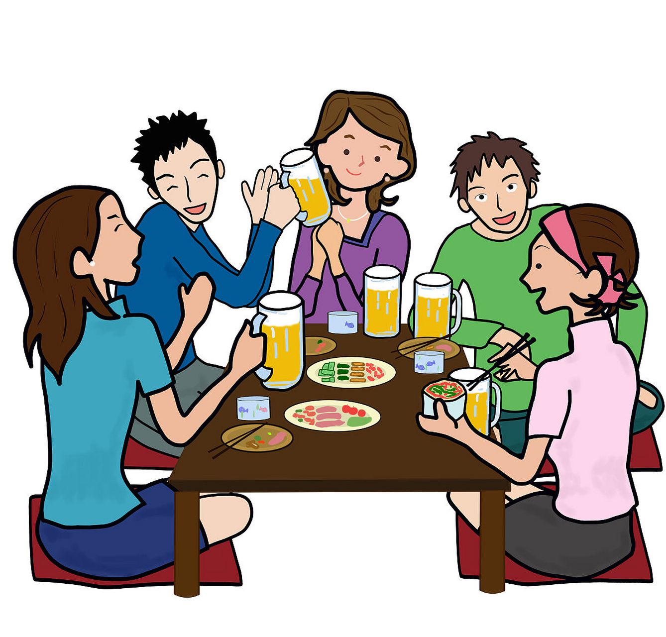 2,一些地方是先敬一圈,以示尊重,最后是凭交情