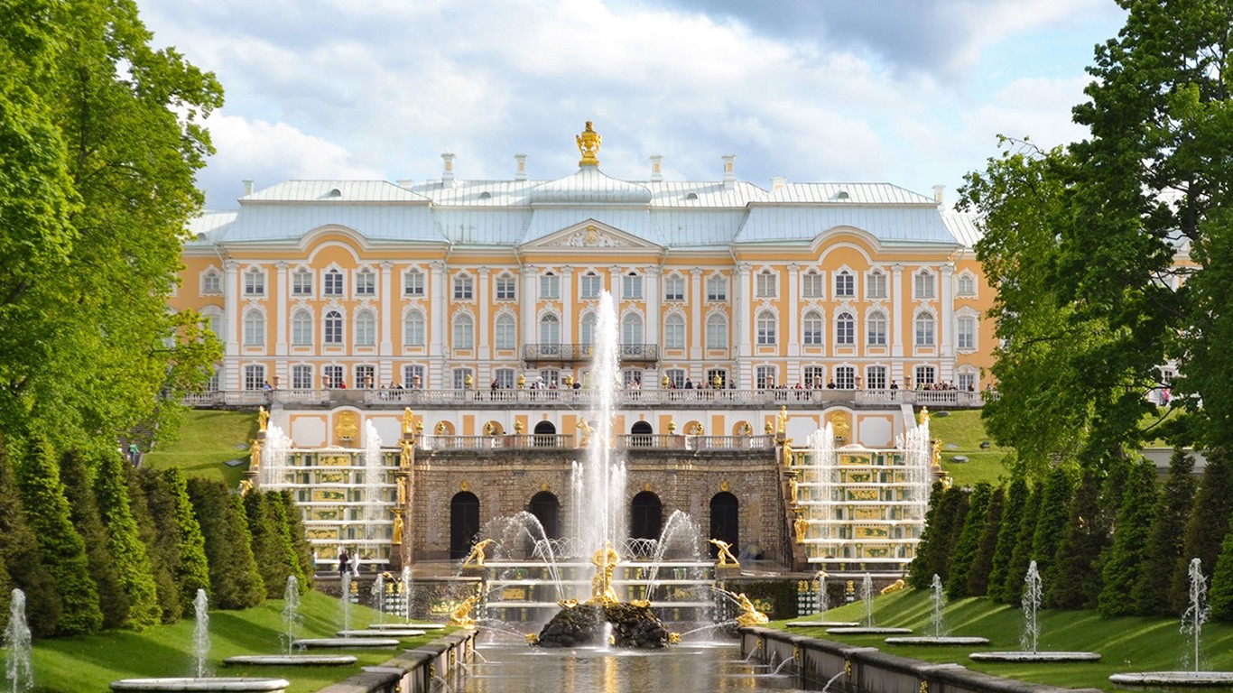 世界上五个最宏伟的宫殿