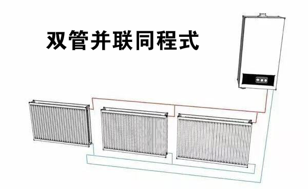 其中,双管并联还分为双管同程并联和双管异程并联