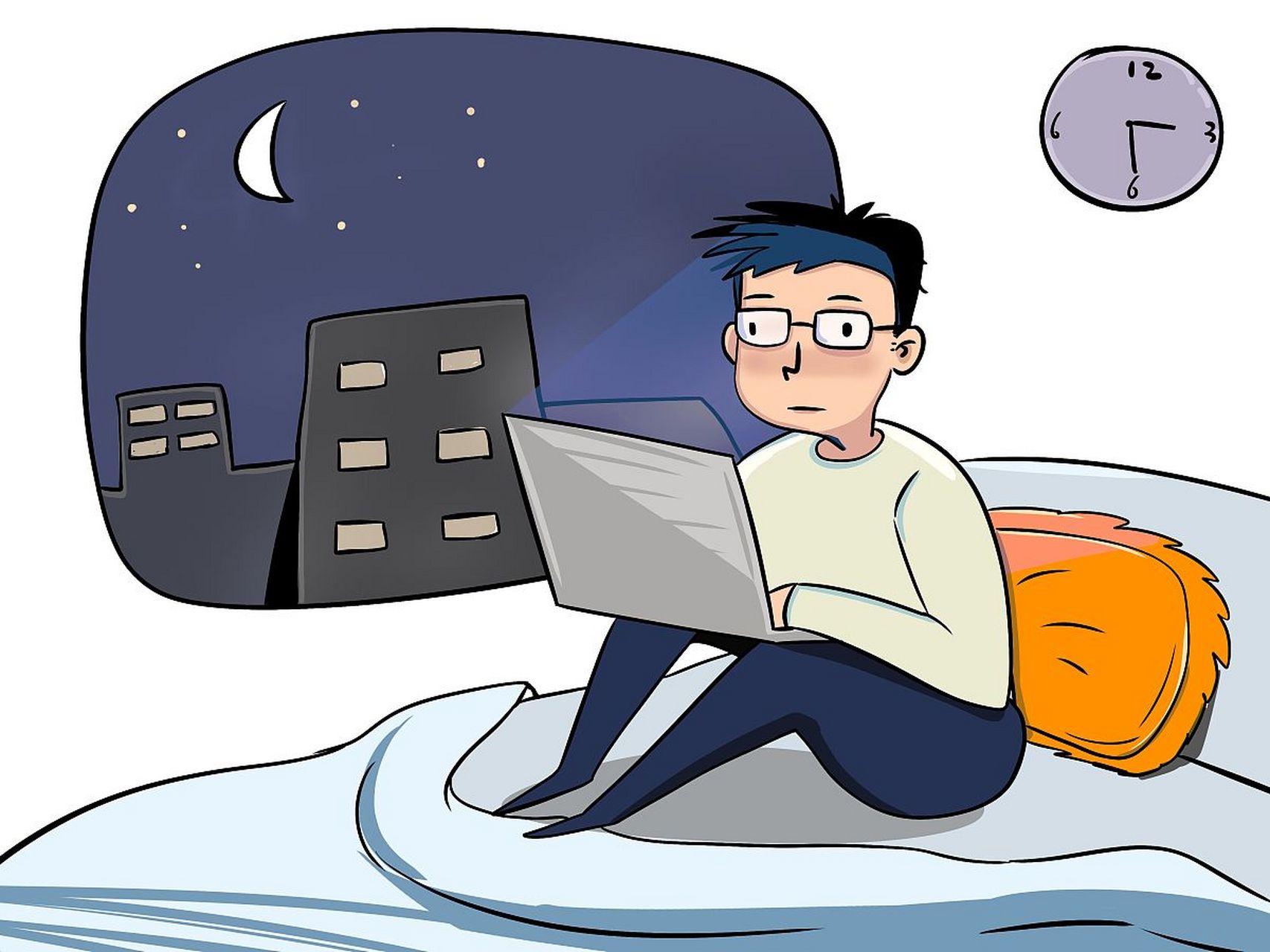 与其熬夜工作,不如早点休息,把熬夜的时间放在第二天早上,然后把工作