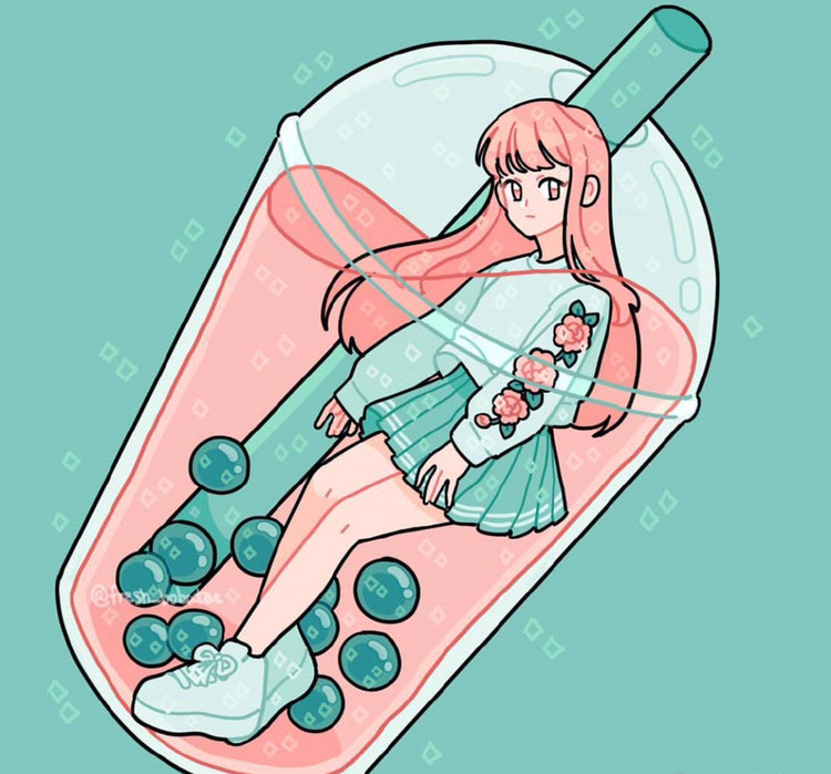 装在瓶子里的少女心,是春天的感觉呀!