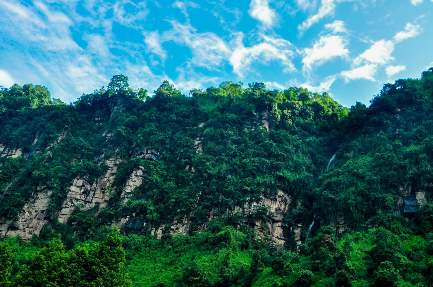 四川天全县风景实拍